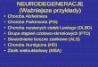 NEURODEGENERACJE (Ważniejsze przykłady)patomorfologia-cmuj.pl/sites/default/files/Neuropatologia 2.pdf · Neurodegeneracje: Schorzenia sporadyczne i wrodzone. Wspólny mianownik