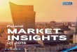 Poland MARKET INSIGHTS - Colliers International · 4 Market Insights | Q1 2016 | Poland Office General overview > In Q1 2016, developers completed 218,200 m 2 of modern office space