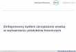 Zintegrowany system zarządzania wiedzą - Farmacomkongresfarmaceutyczny.pl/uploads/article/files/babc4194578318bf1f5... · Baza danych użytkownika ... Integracja danych z różnych