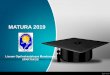 MATURA 2019 - liceumspartakus.plliceumspartakus.pl/wp-content/uploads/2018/09/Prezentacja-matutra... · 5.geografia (na poziomie rozszerzonym) 6.historia (na poziomie rozszerzonym)
