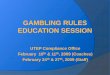 Gambling Rules Education Session - CBSSports.comgrfx.cstv.com/photos/schools/utep/genrel/auto_pdf/comp-gambling... · GAMBLING RULES EDUCATION SESSION UTEP Compliance Office ... effort
