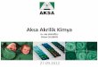 Aksa Akrilik Kimya - busiad.org.tr Documents/File/Dr. Alp SARIOGLU.pdf · • iletken polimer ve paslanmaz çelik telçiklerden örülmüş örgüler • B.Gerilim algılayıcılar