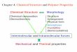 Chapter 4. Chemical Structure and Polymer Propertiestaner.balikesir.edu.tr/dersler/polimer_kimyasi/ekler/Chap4.pdf · Chemical Structure and Polymer Properties Chemical Structure