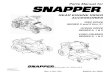 Parts Manual for REAR ENGINE RIDER …static.fatsoma.com/gts-pdfs/snapper/rear-7.pdf2 CONTENTS REAR ENGINE RIDER & YARD CRUISER MODEL IDENTIFICATION Positive identification of the