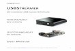 miniDSP USBStreamer - User Manual Manual.pdf · 1.2 Adding USBStreamer B information + Win8 setup 26-05-2014 1.3 Updated installation procedure, Mac firmware update 22 March 2016