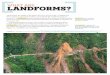 WHAT ARE LANDFORMS? - s3.amazonaws.com · LANDFORM TYPES The large landforms that make up most of Earth’s surface are mountains (including fold and volcanic), plateaus, plains,