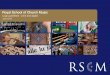 Royal School of Church Music - rscm.org.uk · Royal School of Church Music Logo Guidelines Correct usage - print Guidance • When using the RSCM logo please ensure there is at least