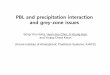 PBL and precipitation interaction and grey-zone issues · PBL and precipitation interaction and grey-zone issues ... PBL effects on precipitating convection in MRF model (MRF PBL,