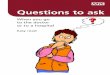 Questions to Ask the hospital or doctor – Easy Read to ask... · PDF file1 When you go to the doctor or to a hospital, it is important you understand what they say to you. Before