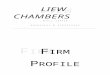 LIEW CHAMBERS FIRM PROFILE Firm Profile (LWC) 1.0 (short)6e.doc  · Web viewFirm Profile. This document is provided on a strictly private & confidential basis ... the train station