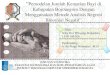 Pemodelan Jumlah Kematian Bayi di Kabupaten Bojonegoro ...digilib.its.ac.id/public/ITS-paper-34689-1309100026-Presentation.pdf · “Angka kematian bayi pada kabupaten ... cakupan