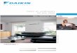 Daikin air conditioners for your home - OrionAir brochure.pdf · Daikin has taken a further step towards achieving the ideal combination of style and ... Inverter air conditioning