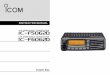 UHF dPMR MOBILE TRANSCEIVER iF6062D - ICOM FrancedPMR)_angl.pdf · UHF dPMR MOBILE TRANSCEIVER iF6062D VHF dPMR MOBILE TRANSCEIVER iF5062D IMPORTANT READ ALL INSTRUCTIONS carefully