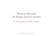 Nuclear Structure (I) Single-particle modelsindico.ictp.it/event/a05193/session/7/contribution/4/material/0/0.pdf · NSDD Workshop, Trieste, February 2006 Nuclear Structure (I) Single-particle