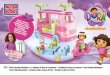 3083 | Dora’s Vacation Adventure • La aventura de Dora ... · Kun for barn over 3 år. lPT ATENÇÃO : PERIGO DE ASFIXIA. - Contém peças pequenas. Não é concebido para crianças