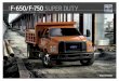 2019 F-650/F-750 SUPER DUTY - ford.com · Air-ride seats are available on Regular Cab and Crew Cab models, with or without air brakes. On models equipped with the standard hydraulic