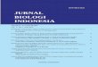 ISSN 0854-4425 JURNAL BIOLOGI INDONESIA · JURNAL BIOLOGI INDONESIA ISSN 0854-4425 JURNAL BIOLOGI ... Jurnal ini telah diakreditasi ulang dengan nilai A berdasarkan SK Kepala LIPI