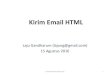 Kirim Email Berbasis HTML -   · PDF fileContoh Desain Email Format HTML Tutorial Praktis Komputer 3 Dreamweaver. Notepad