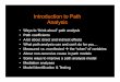 Introduction to Path Analysis - psych.unl.edu · Introduction to Path Analysis • Ways to “think about” path analysis • Path coefficients • A bit about direct and indirect