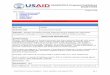 USAID/OFDA Proposal Guidelines WASH PIRS .USAID/OFDA Proposal Guidelines Water, Sanitation, and Hygiene