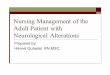 Nursing Management of the Adult Patient with Neurological ...libvolume7.xyz/nursing/bsc/3rdyear/medicalsurgicalnursing2/nursing...No LP for suspected ICP; ↑ association with brain