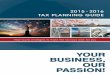 2015 - 2016 TAX PLANNING GUIDE - mpcpallc.commscpallc/files/Tax Planning Strategies Guide...TAX PLANNING GUIDE. October 1, 2015 Dear Clients and Friends: Although you can’t avoid