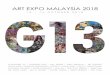 ART EXPO MALAYSIA 2018 Indonesia SELECTED EXHIBITIONS 2018 Art AID 18, ‘Diri’, White Box, Publika, Kuala Lumpur, Malaysia MERAH PUTIH BIRU KUNING, G13 Gallery, Kelana Jaya, Selangor,