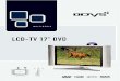 LCD-TV 17 DVD DE 250806odys.de/downloads/manuals/BA_lcdtv17dvd_de.pdf · ODYS LCD-TV 17” DVD 4 DE 1 Sicherheitshinweise Danke, dass Sie sich für unser Produkt entschieden haben