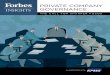 PRIVATE COMPANY GOVERNANCE - home.kpmg · governance. WhatÕs the right governance model for the company? What are the challenges faced in optimizing governance structures and processes?
