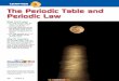 Chapter 6: The Periodic Table and Periodic Law · The Periodic Table and Periodic Law 150 Chapter 6 ... ments do repeat in a periodic way. Meyer,Mendeleev,and Moseley In 1869, German