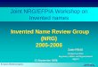 Joint NRG/EFPIA Workshop on Invented names · European Medicines Agency 4 4 Purpose of NRG/EFPIA Workshop Exchange of information to: Improve predictability of NRG outcome Provide