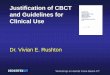 Justification of CBCT and Guidelines for Clinical Usesedentexct.eu/system/files/Dr Rushton.pdf · SEDENTEXCT Workshop on dental Cone Beam CT Justification of CBCT and Guidelines for
