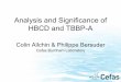 Analysis and Significance of HBCD and TBBP-A · 2011-07-26 · stereoisomers & lack of isomer resolution ... e (m / z 640. 7 D a) TIC ... e A bun dan c e 14.61 13.70 21.15 24.60 12.47
