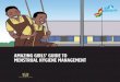 AMAZING GIRLS’ GUIDE TO MENSTRUAL HYGIENE … Ghana MHM education booklet.pdf · • Access to soap and water for washing the body as required. ... • Following the menopause when