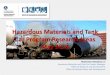 Hazardous Materials and Tank Car Program Research Areas ...boe.aar.com/FRA Tank Car Research Project.pdf · Hazardous Materials and Tank Car Program Research Areas May 2014 FRANCISCO