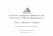Invitation to Register Interest for the Provision of Public Cellular Service … · 2015-07-02 · Invitation to Register Interest for the Provision of Public Cellular Service 