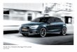 Audi A1 Model Range Pricelist .Packages 9JD Smokers Package 262 262 262 4ZD Black styling package