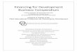 Financing for Development Business Compendium · Financing for Development Business Compendium 3 13. Reaching Scale: Next Generation Partnerships in Global Health (Harvard T.H. Chan