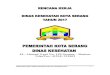 JL. Ahmad Yani No. 159 Serang Banten Telp/Fax. (0254) 221061dinkes.serangkota.go.id/assets/file_unduh/unduh_RENJA_2017.pdf · DINAS KESEHATAN KOTA SERANG TAHUN 2015 2.1 Evaluasi Pelaksanaan