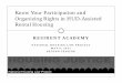 Organizing and Participation Rights Combined - NHLP | … B Organizing and Participation... · 2018-10-25 · Boston Resident Training Institute, ... How does the RAB represent Voucher