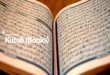 Islam Lesson 5 - Books - Immanuel College Jewish … Lesson 5 - Books WEB SMU.pdfDAVID — ZABUR MOSES — TAURAT JESUS — INJIL MOHAMMAD — QURAN Task 1 — MATCH THE SCRIPTURE