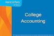 College Accounting - MCCChorowitk/documents/Chapter02_003.pdf · EXPENSES greater than REVENUE = NET LOSS EXAMPLE: John Atwood performed $8,000 of delivery services (revenue) this