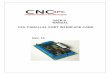 C10- PARALLEL PORT INTERFACE CARD - CNC4PC · C10- PARALLEL PORT INTERFACE CARD ... the parallel port and deliver solid +5vdc at 24 ... Connect the parallel cable coming from the