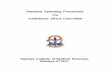 Standard Operating Procedures For Institutional Ethics ... · Standard Operating Procedures For Institutional Ethics Committee ... The objective of this Standard Operating Procedures