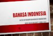 MATA KULIAH BAHASA INDONESIA - ocw.upj.ac.idocw.upj.ac.id/files/Slide-GNR-101-Bahasa-Indonesia-Pertemuan-1.pdf · macam-macam laras bahasa kreatifitas mengolah bahasa visual seorang