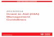 Grant in Aid (GIA) Management Guidelines - hsf.cahsf.ca/research/sites/default/files/GIA Management Guidelines 2013... · Grant-In-Aid Management Guidelines Heart and Stroke Foundation