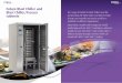 & Catering Future Blast Chiller and Blast Chiller/Freezer … · 2017-08-17 · Future Blast Chiller and Blast Chiller/Freezer ... models with integral air cooled ... BC/BF Blast