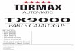 TORMAX TX9000 PARTS CATALOG v103 - ABsupply.net · TORMAX TX9000 PARTS CATALOG v103.ai Author Owner Created Date 3/22/2010 8:51:05 AM 
