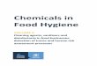 Chemicals in Food Hygiene - mygfsi.com · Dan ANDERSON THE COCA COLA COMPANY ... Good Manufacturing Practices and HACCP are generally effective approaches to produce safe food. This