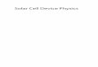 Solar Cell Device Physics - booksite.elsevier.comFront_Matter.pdf · Solar Cell Device Physics Second Edition Stephen F. onash J AMSTERDAM † BOSTON † HEIDELBERG † LONDON NEW